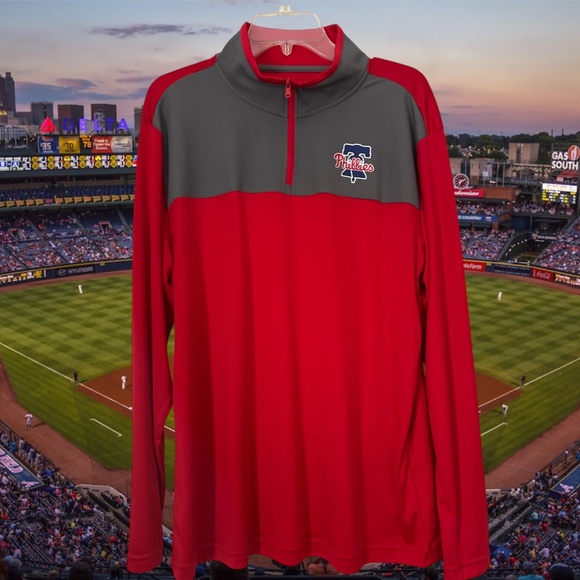 NWT - Men's Large Phillies Pullover Jersey - Picture 1 of 5